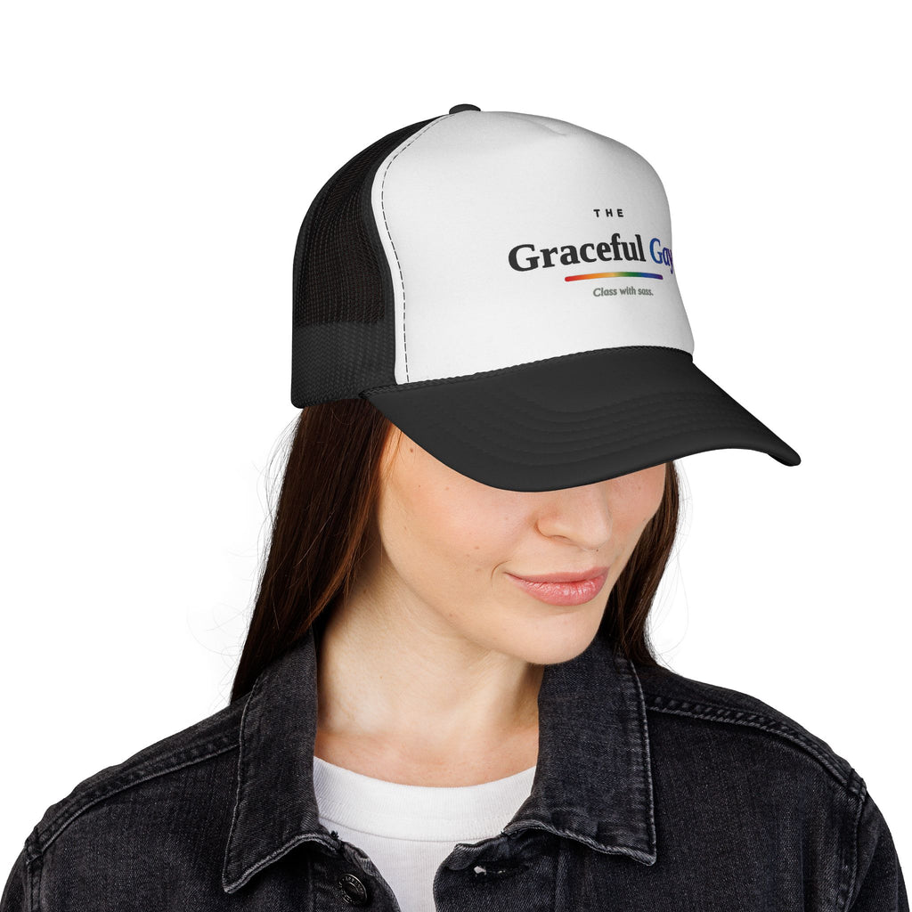 The Graceful Gay Trucker Cap — Rainbow Pride Hat
